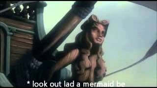 The Little Mermaid  Sailors Song  Fathoms Below  Lyrics  MrsDisney0 [upl. by Gasparo820]