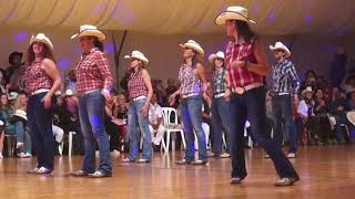 David Villellas Show  A COUNTRY GIRL  Festival International de Country Music [upl. by Namreg]