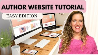 👩🏼‍💻 BUILD your AUTHOR WEBSITE from scratch FOR BEGINNERS ✨ [upl. by Ecirtnas]