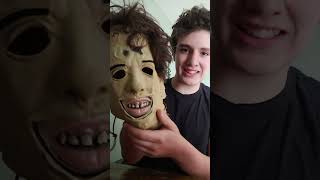 Unboxing for the leatherface mask [upl. by Freeman]