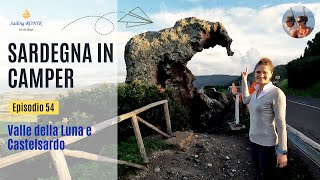 Ep 54 ON THE ROAD Valle della Luna e Castelsardo  SARDEGNA in CAMPER [upl. by Ylloh128]