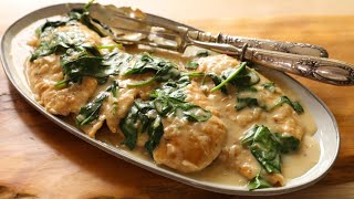 Creamy Chicken Florentine Recipe [upl. by Granlund]