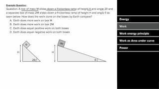 AP Physics 1 Review of Energy and Work [upl. by Eleonora]