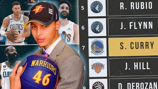 ¿Qué le pasó a los 6 jugadores elegidos antes que STEPHEN CURRY 🤯  DRAFT 2009 [upl. by Nehgaem615]