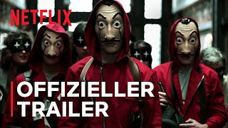 Haus des Geldes  SerienTrailer  Netflix [upl. by Ydissac461]