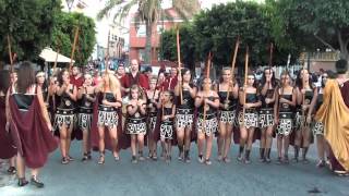 Desfile Ibero y Romano Fiestas de Sodales en Fortuna Murcia [upl. by Chemarin640]