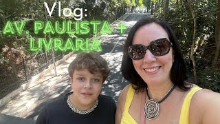 VLOG  PASSEIO AV PAULISTA  LIVRARIA 📚 [upl. by Anitneuq]