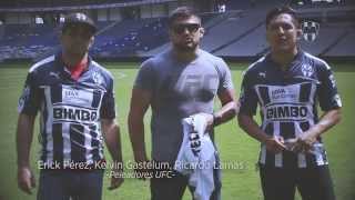 ¡UFC visita a Rayados en el Estadio BBVA Bancomer EspecialesRayados [upl. by Eimmak]