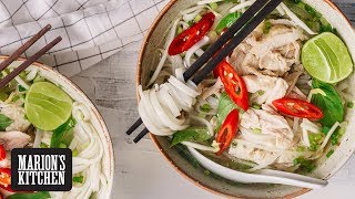 Vietnamese Chicken Pho  Marions Kitchen [upl. by Law]