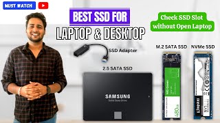 Best SSD For Laptop amp Desktop 2023⚡Best SSD in India 25 SATA M2 amp NVMe⚡Best SSD For Gaming 2023 [upl. by Taveda72]