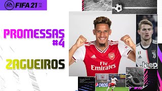 FIFA 21  Jogadores Promissores 4 Zagueiros [upl. by Hayward]