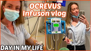 WHAT TO EXPECT  1ST OCREVUS INFUSION  LIVING WITH RELAPSING REMITTING MULTIPLE SCLEROSIS [upl. by Petronella]