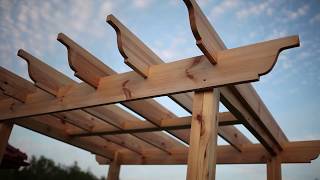 renowacja malowanie diy zróbtosamekohandmade Pergola Ogrodowa  twoje DIY [upl. by Strickman225]