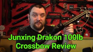 Junxing Drakon 100lb Compound Crossbow Review and Demo [upl. by Mirabel]