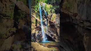 Mok Fa Waterfall inbThailand  ទឹកធ្លាក់ម៉កហ្វា ប្រទេសថៃ [upl. by Charo]