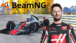 If Grosjean played BeamNG Drive [upl. by Nerro694]