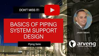 12 Basics of piping system support design [upl. by Chilton]