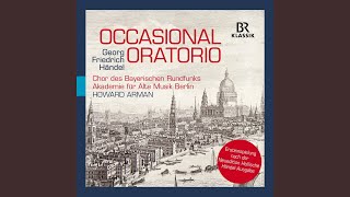 Occasional Oratorio HWV 62 Overture Live [upl. by Shetrit277]