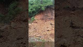 Landslide in Munnar landslide natural nature utube shorts [upl. by Noelyn]