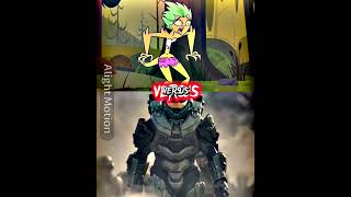 Cartoons vs VideoGames part 29 cartoon videogames editbattle 1vs1 editscapcut [upl. by Eul]