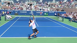 Roger Federer Serve Slow Motion  ATP Tennis Serve Technique [upl. by Ahsitruc189]