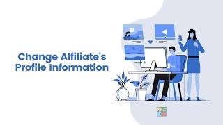 Change Affiliates Profile Information  Howto  GoAffPro [upl. by Chere133]