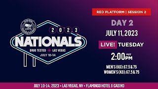 2023 USPA Drug Tested National Powerlifting Championships Day 2  Red Platform  Session 2 [upl. by Adnawot]