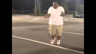 TopVineVideos Fat Black Guy Dancing FUNNY [upl. by Nauqes648]