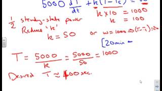 First order responses 10  tutorial on system design [upl. by Prakash625]