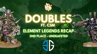 Doubles Event Undefeated Recap  The Disgustingly Resilient Podcast [upl. by Nnagem]