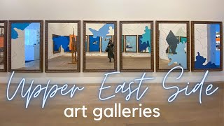 Visiting Upper East Side Art Galleries in New York City [upl. by Vitkun182]