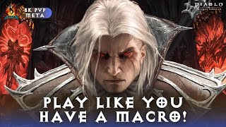 Diablo Immortal  Play The Blood Knight PVP Meta Build Like You Have a Macro [upl. by Ellehsram198]