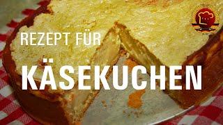 Einfache Schritt für Schritt Anleitung für wunderbaren Käsekuchen Quarkkuchen nach DDR Rezept [upl. by Rekyr590]