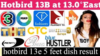 hotbird 13e satellite settings 13e latest update DISHHUB [upl. by Marjory]