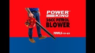 New Power King 26cc Petrol Blower [upl. by Carmella]