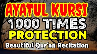 Ayatul Kursi X1000  20 Hours Beautiful Quran Recitation  Protection  Ruqyah For Money Busines Job [upl. by Ymer]