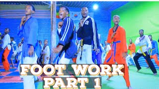 Taekwondo foo twork part 1 with sabom gezish [upl. by Lindi]