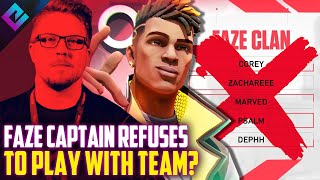 FaZe Captain JasonR REFUSES to Play on FaZe Team [upl. by Kevyn]