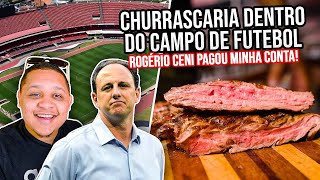 CHURRASCARIA NA BEIRA DO CAMPO DE FUTEBOL  RAÃ‡A STEAKHOUSE [upl. by Anyar]