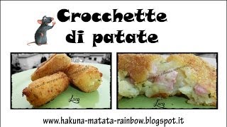 Crocchette di patate [upl. by Hanafee]