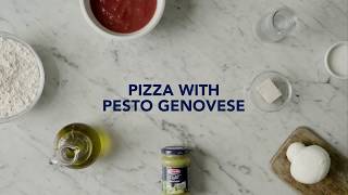 Pizza with Pesto Genovese [upl. by Bascomb]