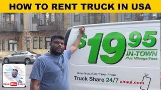 How to rent a truck in america UHAUL tour  usa tamil vlog  usatamilvlog americanlifestyle [upl. by Ridinger]