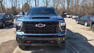 2024 Chevrolet Silverado 2500 ZR2 Lakeshore Blue Walk Around Video [upl. by Anyaj]