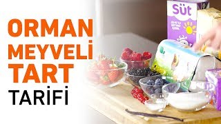 Turuncu Mutfaktan Tarifler  Orman Meyveli Tart Tarifi [upl. by Flem]