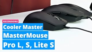 Recensione Cooler Master MasterMouse  Hardware Upgrade [upl. by Orlina]