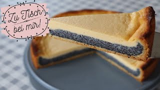 Ein Hit auf jedem Kuchenbuffet‼️MohnSchmandKuchen 💯 [upl. by Wardlaw]