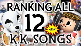 Ranking all 12 NEW KK Slider Songs from WORST to BEST [upl. by Auehsoj]