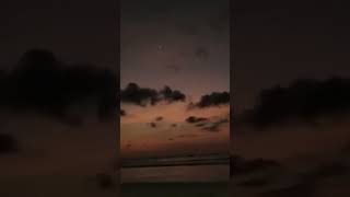 kuta bali beautiful sunset beach evening ocean views boat travel peace travel birthday [upl. by Ruella]