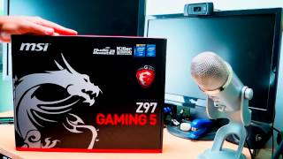 MSI Z97 GAMING 5 Opinión y Análisis [upl. by Fusuy]