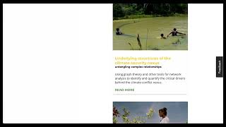 The CGIAR Climate Security Observatory  Demo Video [upl. by Ahseit]